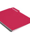 Pressboard File Folder, 1 inch Expansion, 1/3-Cut Tab, Bright Red Color, Letter Size, Set of 25, 086486215381
