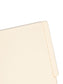 Shelf-Master® Reinforced Tab End Tab File Folders, Straight-Cut Tab, Manila Color, Letter Size, Set of 100, 086486245005