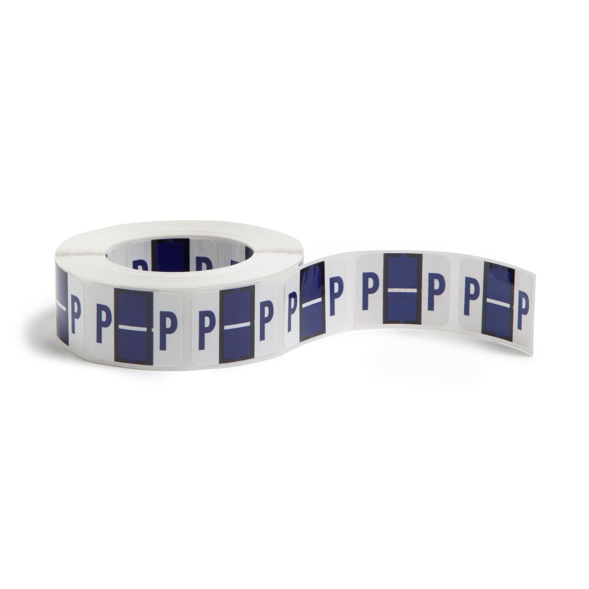 BCCR Bar Style Color-Coded Alphabetic Labels, A-Z Rolls, Violet Color, 1-1/4" X 1" Size, Set of 50, 086486670869