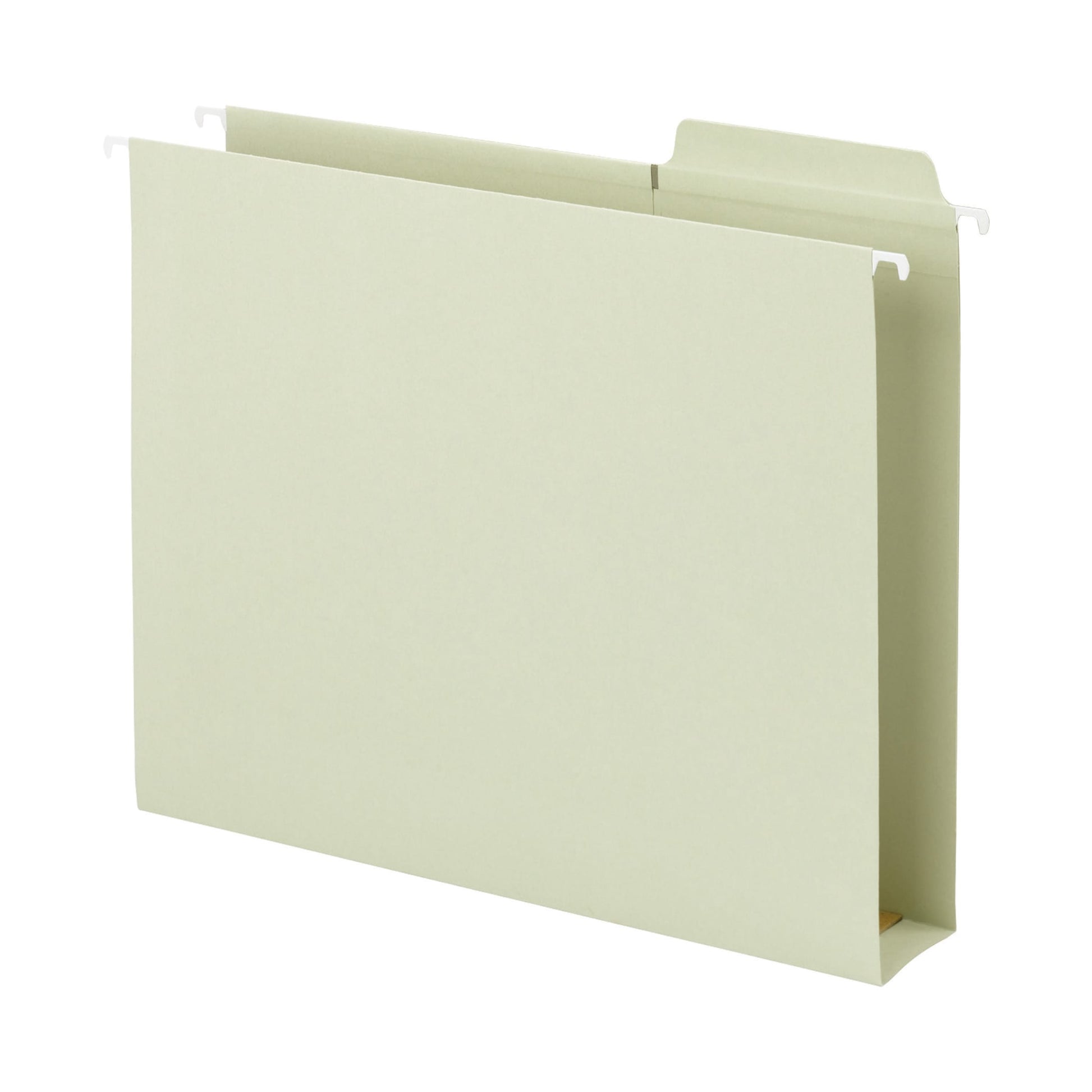FasTab® Hanging Box Bottom File Folders, Moss Green Color, Letter Size, Set of 20, 086486642019