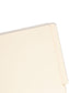 End Tab Fastener Folders with Shelf-Master® Reinforced Tab, Straight-Cut Tab, Two Fasteners, Manila Color, Letter Size, Set of 50, 086486342155