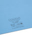 Colored File Jackets, Reinforced Straight-Cut Tab, No Expansion, Blue Color, Letter Size, Set of 100, 30086486755024