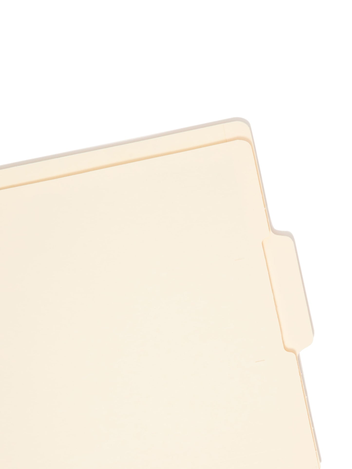Shelf-Master® Reinforced Tab End Tab File Folders, 1/3-Cut Tab, Center Position, Manila Color, Letter Size, Set of 100, 086486241366