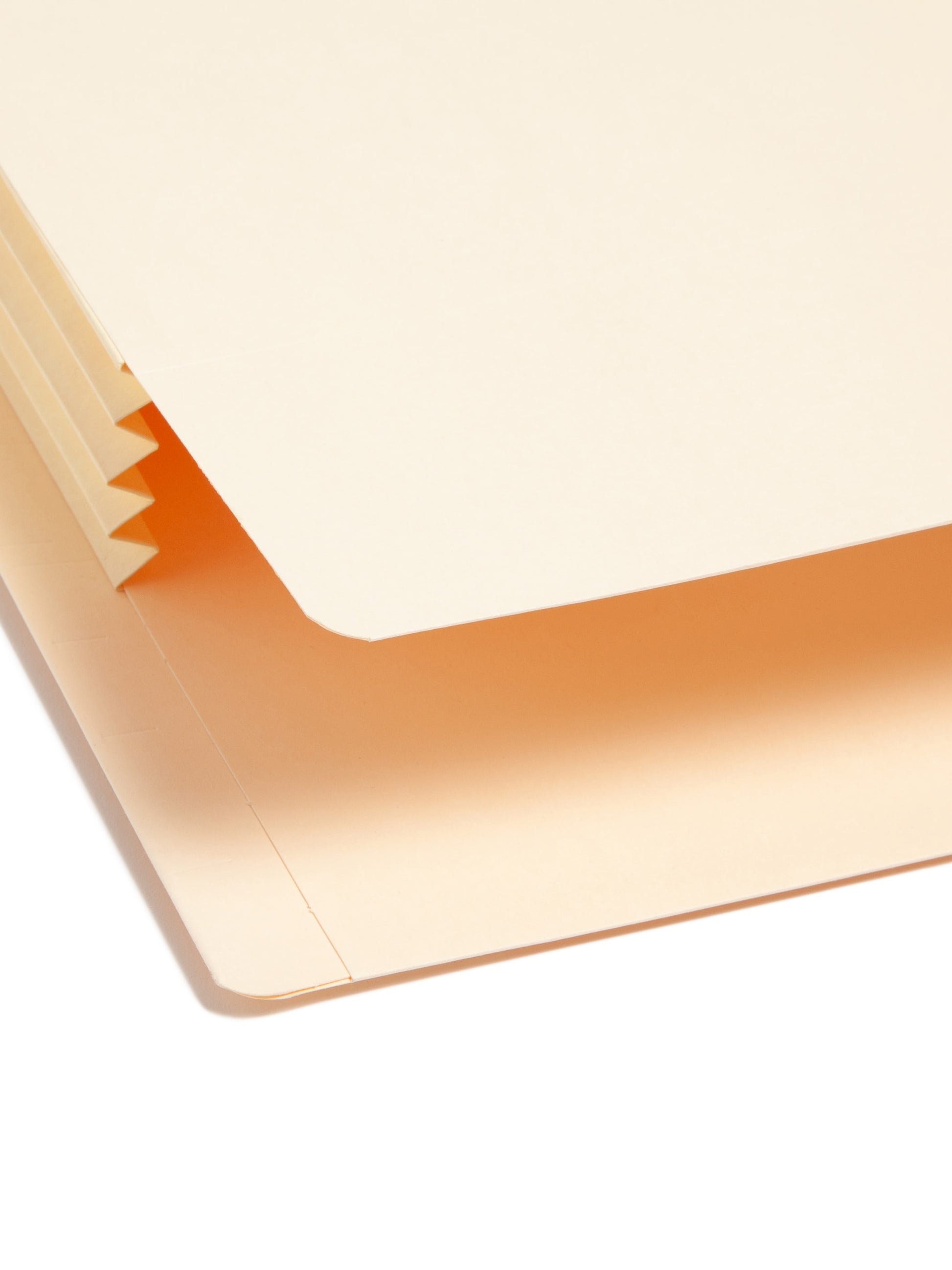 Reinforced End Tab File Pockets, Straight-Cut Tab, 3-1/2 inch Expansion, Manila Color, Letter Size, Set of 10, 30086486751644