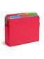 File Pockets, 5-1/4 inch Expansion, Straight-Cut Tab, Red Color, Letter Size, Set of 0, 30086486732414