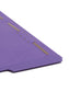 WaterShed®/CutLess® Reinforced Tab Fastener File Folders, Purple Color, Letter Size, 086486124423