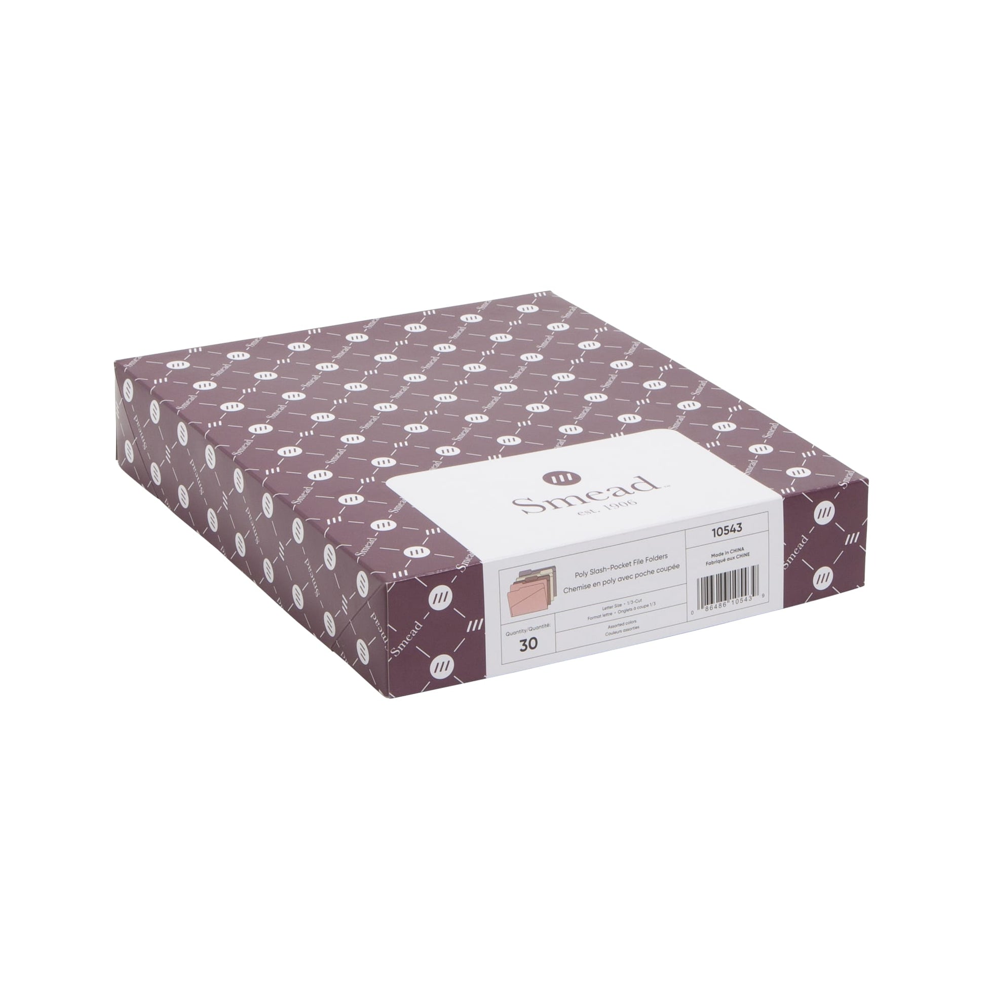 Set of 30, Shopify: poly-slash-pocket-file-folders