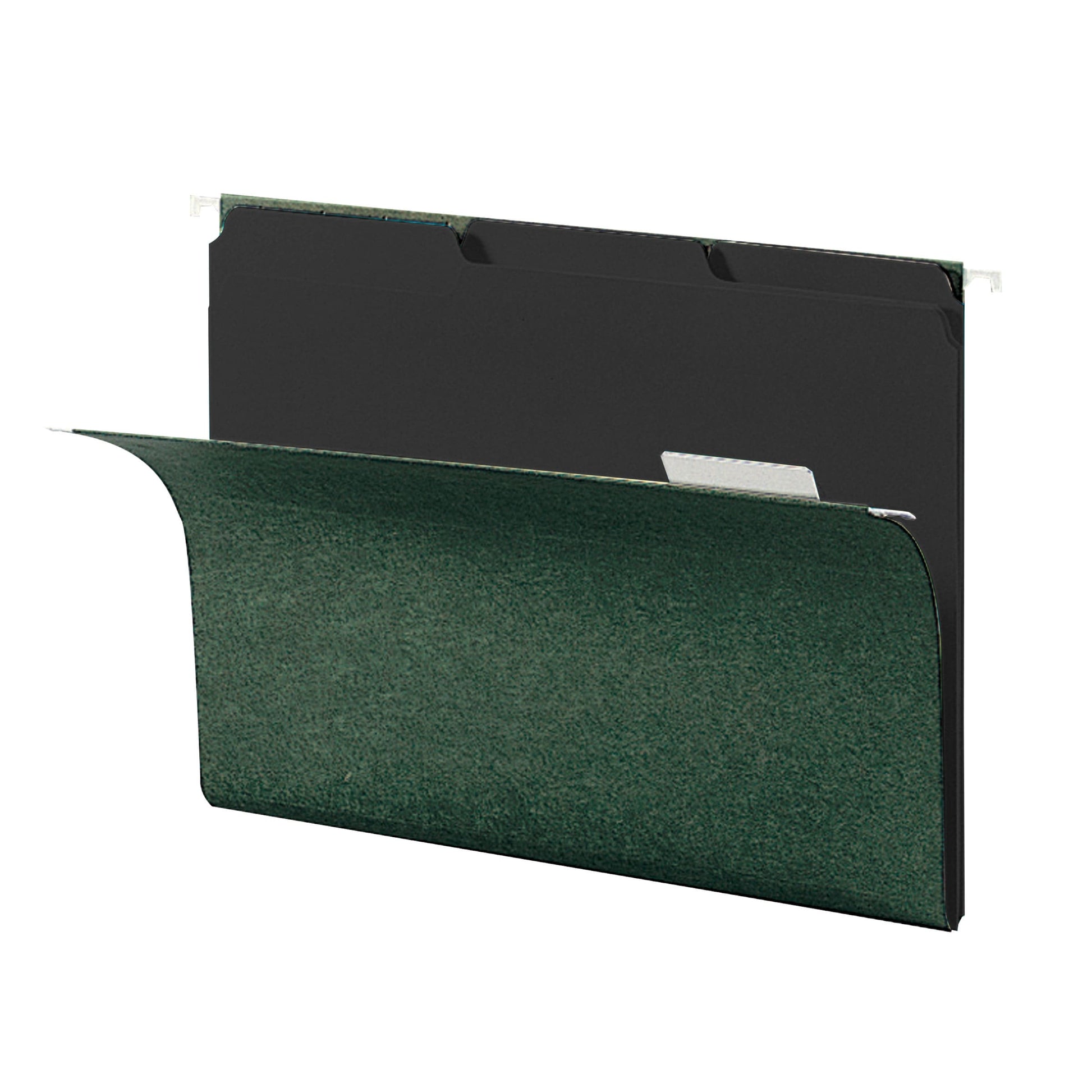 Interior File Folders, Black Color, Letter Size, Set of 100, 086486102438