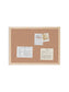 MDF Frame Cork Board, Birch, Natural, 2" x 1", 2' or smaller, Natural, 2" X 1" Size, Set of 1, 812296022655