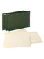 Reveal Hanging Folders with SuperTab® Folders Kit, Standard Green Color, Letter Size, Set of 1, 086486920162