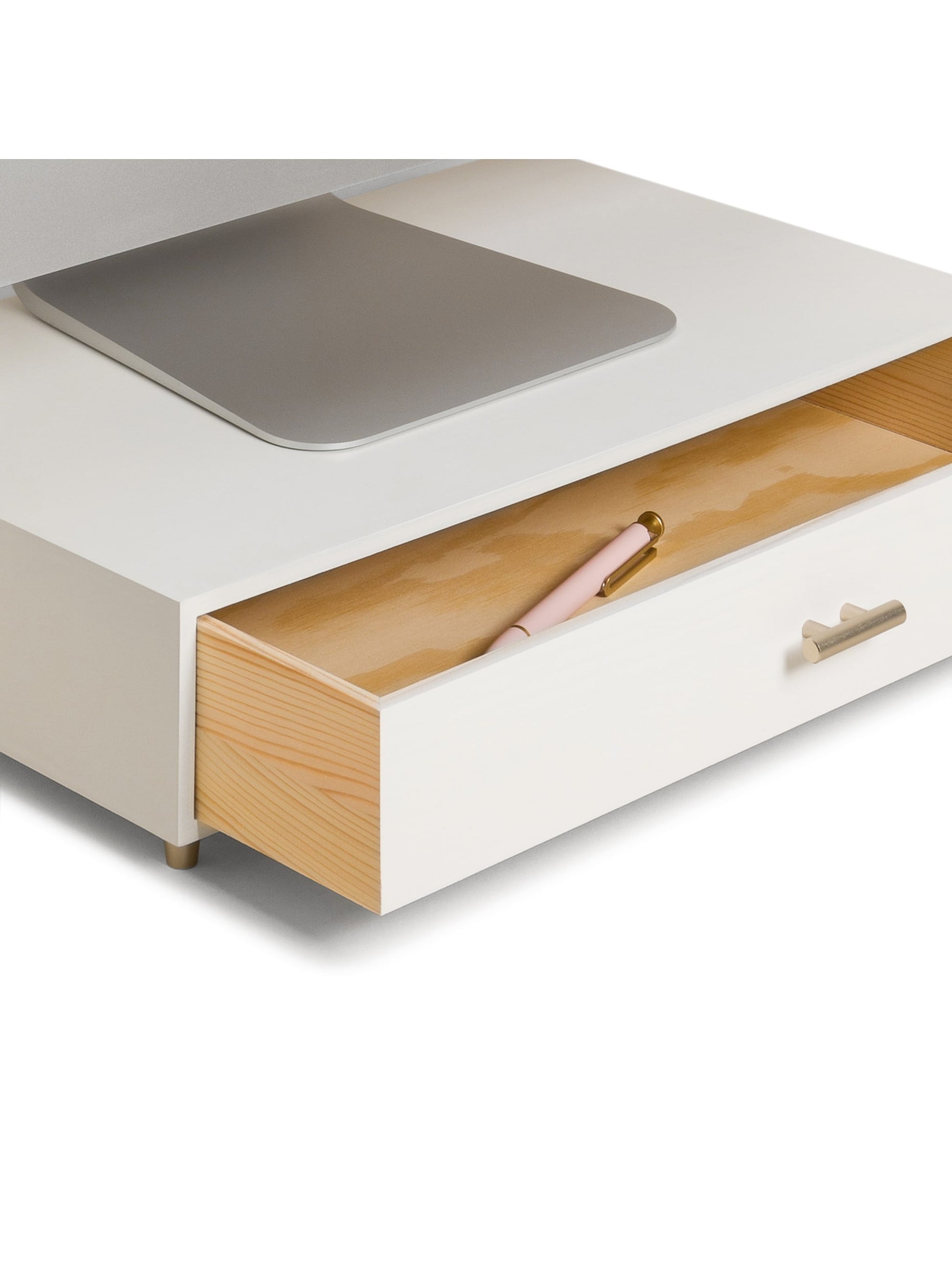 Juliet Monitor Stand, Juliet, White, White, Set of 1, 843463134604