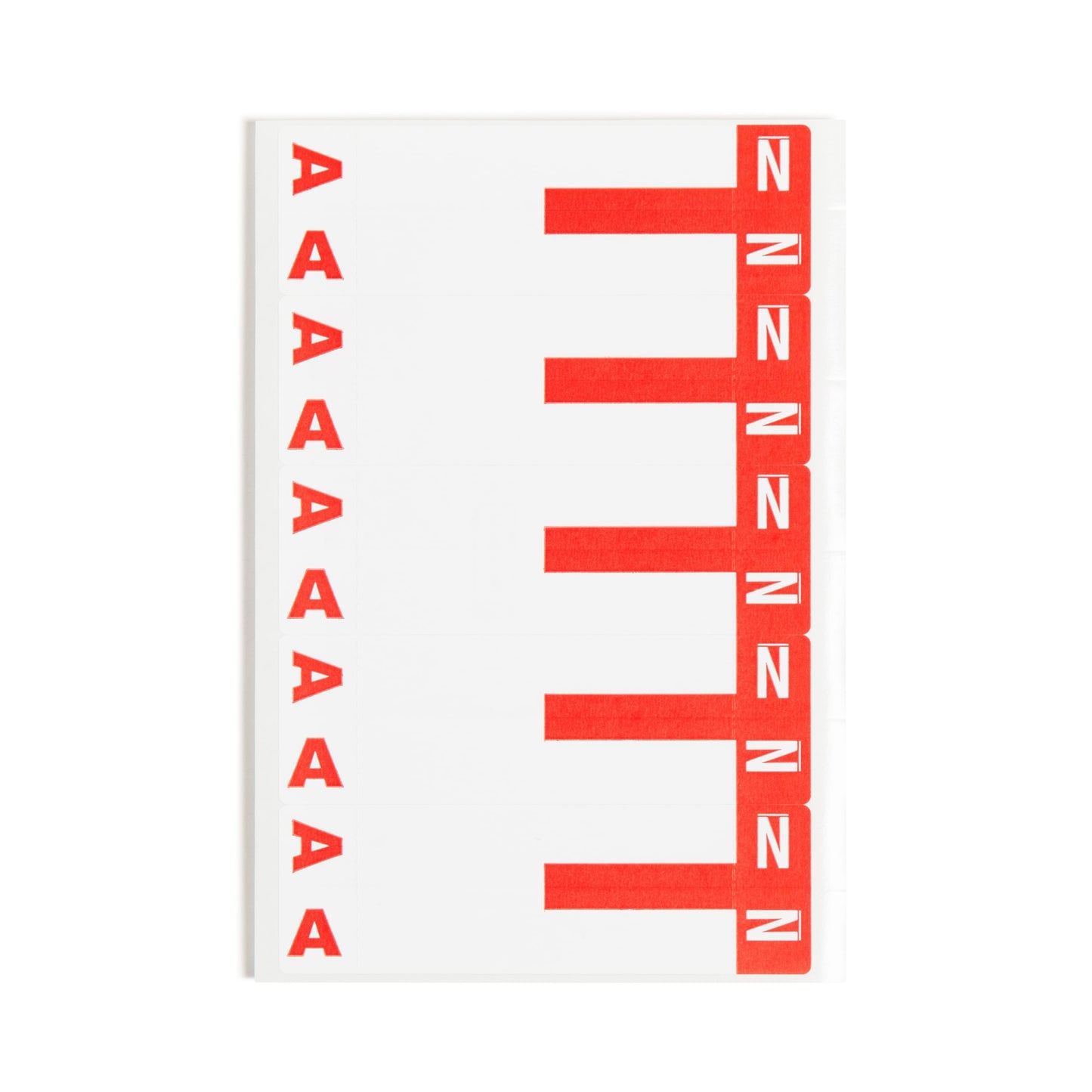 AlphaZ® NCC Color-Coded Name Labels - Sheets, Assorted Colors Color, 3-5/8" X 1-5/32" Size, Set of 1500, 086486671507