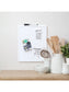 Contempo Frame Dry Erase Board, Contempo, White, White, 14" x 11", 2' or Smaller, White, 14" X 11" Size, Set of 1, 812296022525
