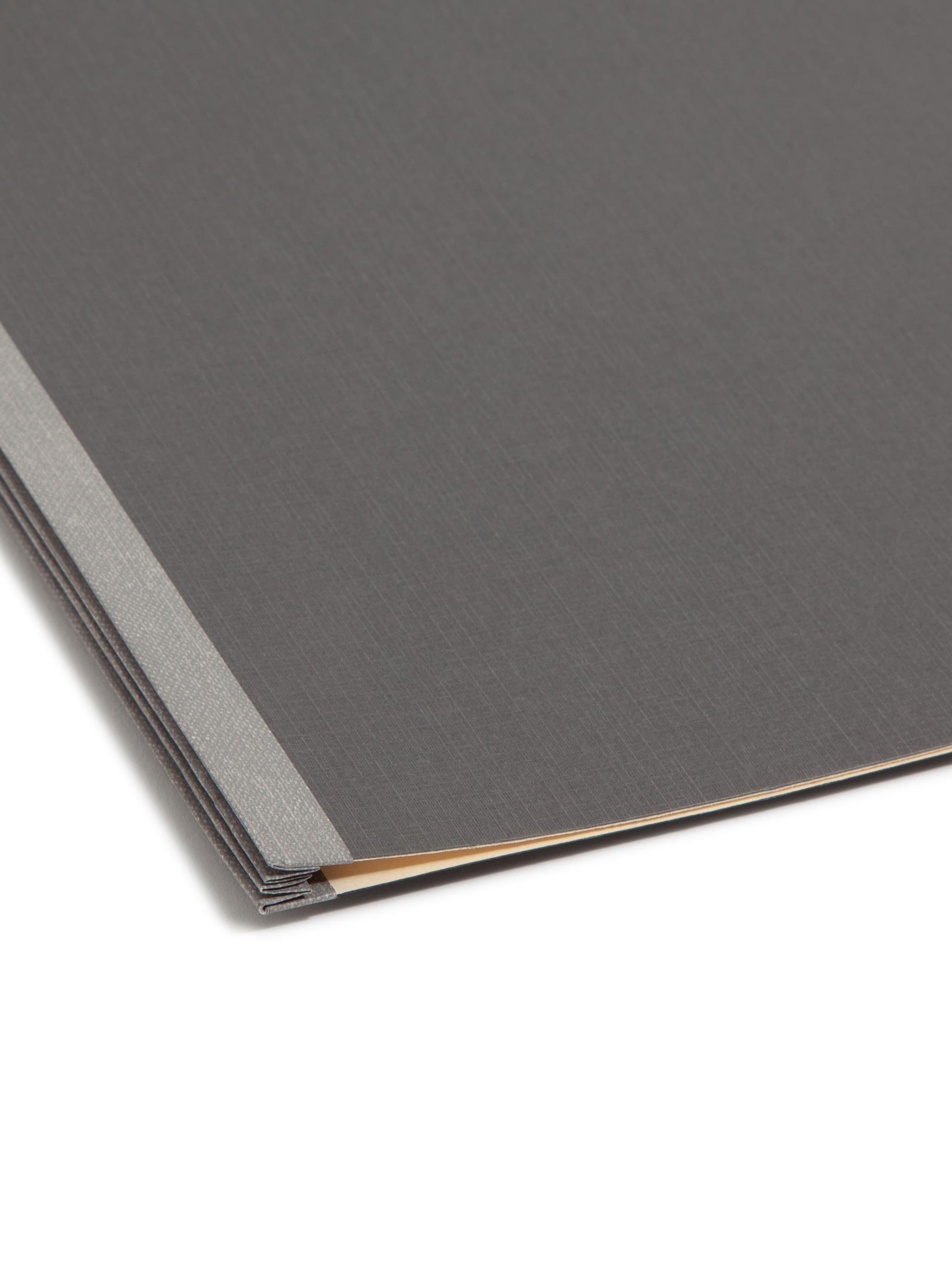 SuperTab® Classification File Folders, Dark Gray Color, Letter Size, Set of 10, 30086486140110