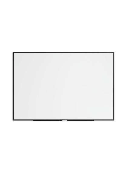 Metal Frame Dry Erase Board, Black, White, 47" x 70", 6 x 4, White, 47" X 70" Size, Set of 1, 817894028979
