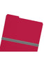 Pressboard File Folder, 1 inch Expansion, 1/3-Cut Tab, Bright Red Color, Legal Size, Set of 25, 086486225380