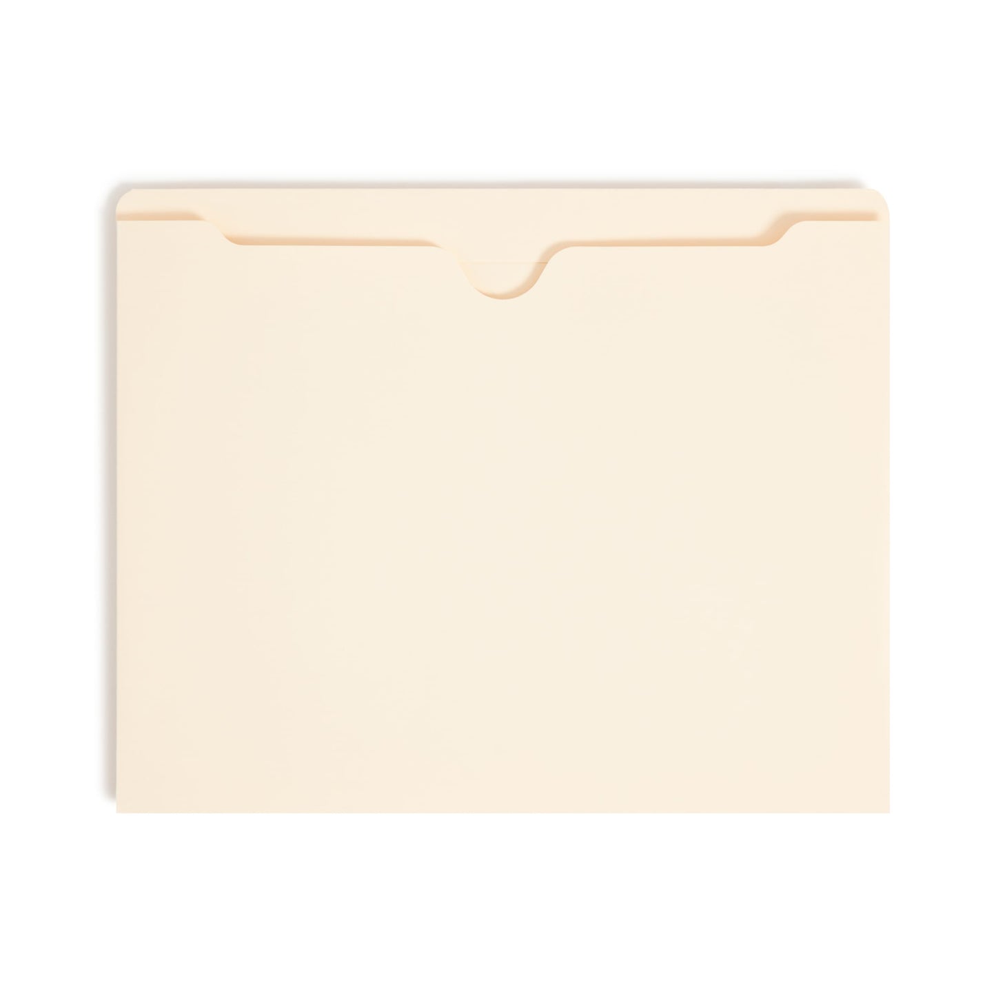 File Jackets, 2 inch Expansion, Straight-Cut Tab, Manila Color, Letter Size, Set of 50, 30086486755604