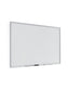 Metal Frame Dry Erase Board, Silver, White, 35" x 23", 3 x 2, White, 35" X 23" Size, Set of 1, 812296020712