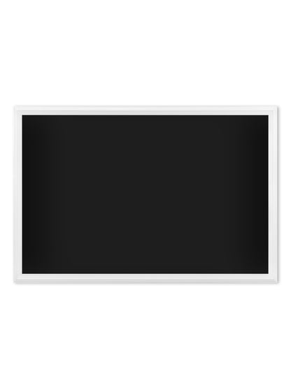 U Brands White Décor Frame Magnetic Chalkboard, 30" x 20"