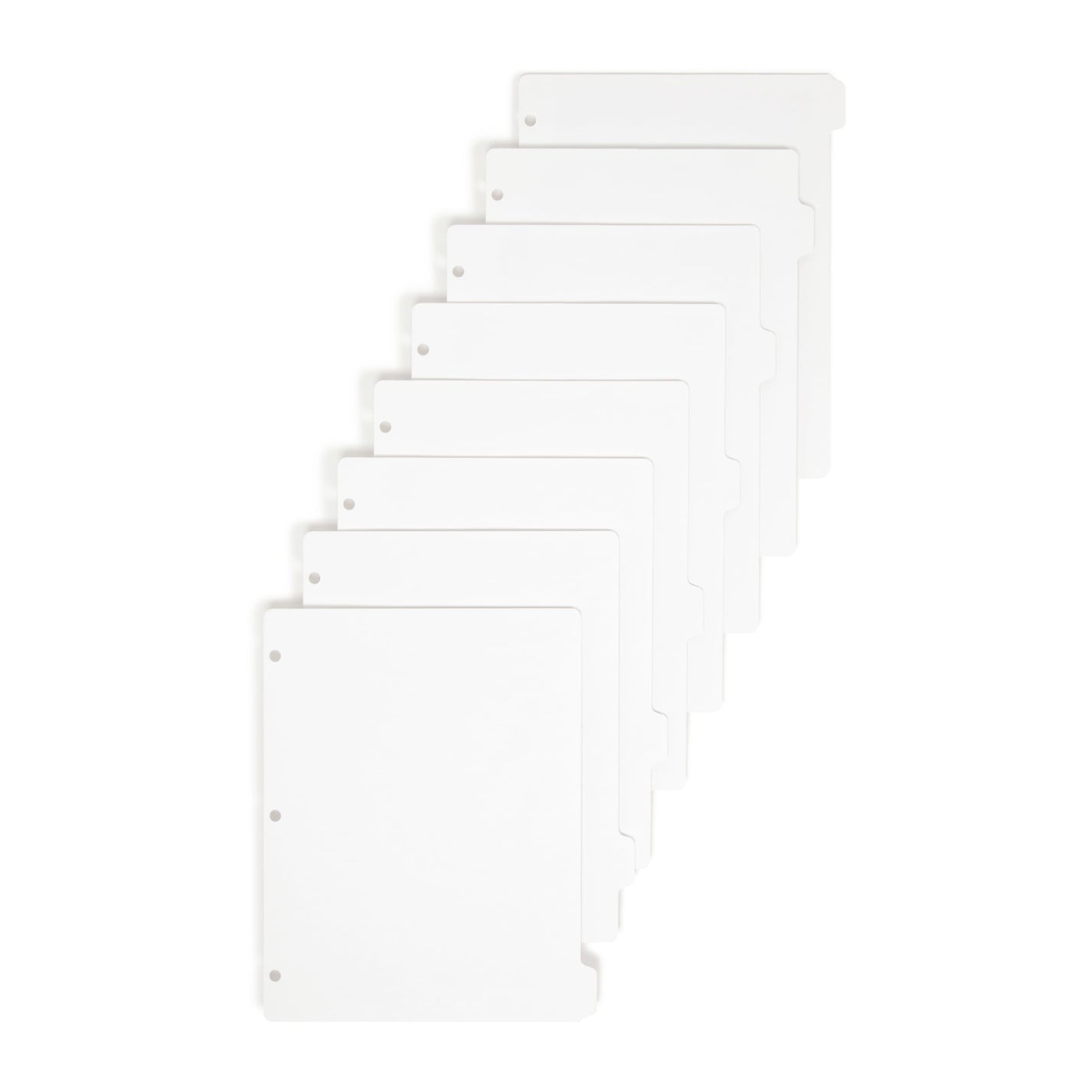 Smead ThreeRing Binder Index Dividers, 8 Sets of 5 Dividers Each, 1/8