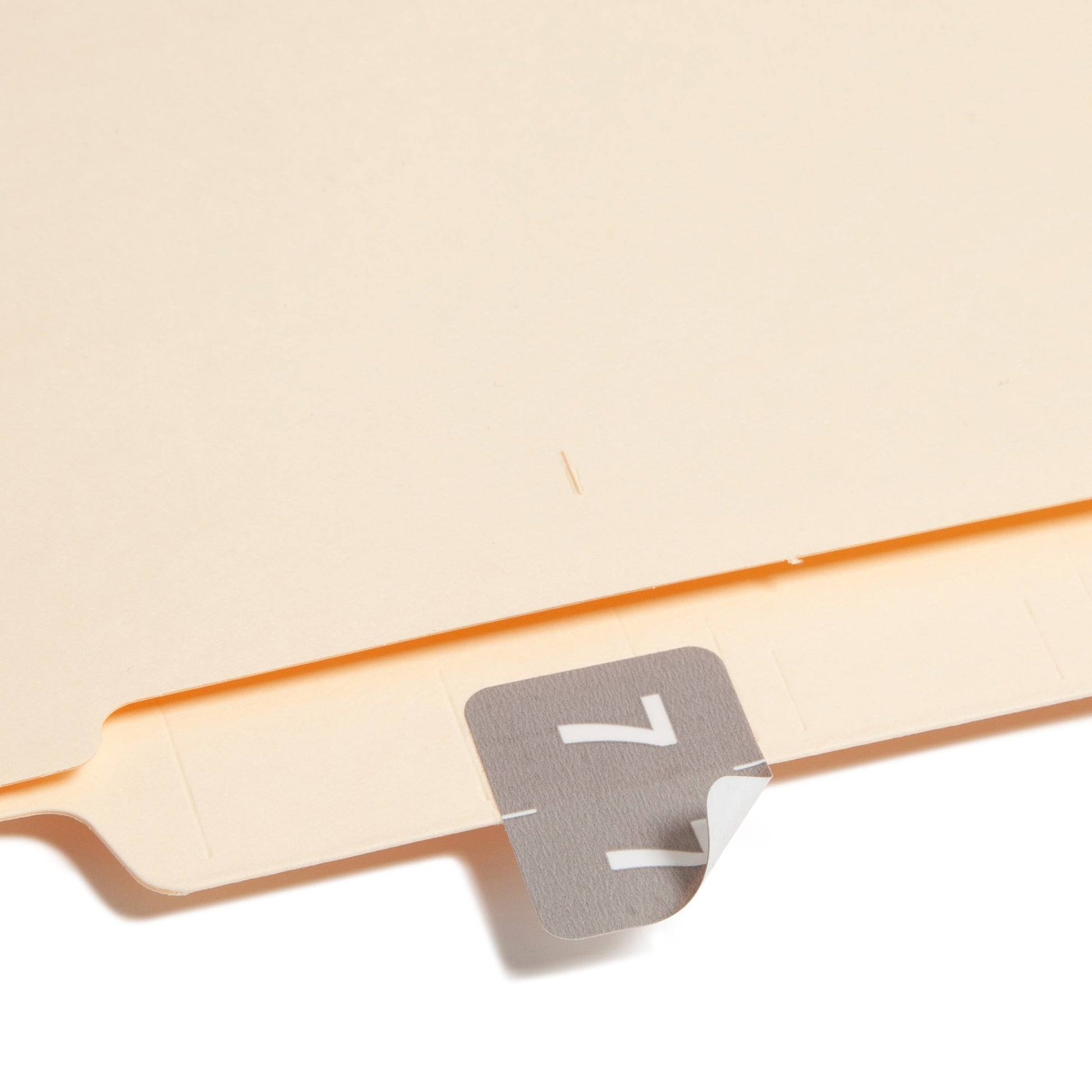 DCCRN Color-Coded Numeric Labels - Rolls, Gray Color, 1-1/4" X 1" Size, Set of 500, 086486673471