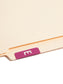 AlphaZ® ACCS Color Coded Alphabetic Labels - Sheets, Purple Color, 1" X 1-5/8" Size, Set of 100, 086486671750