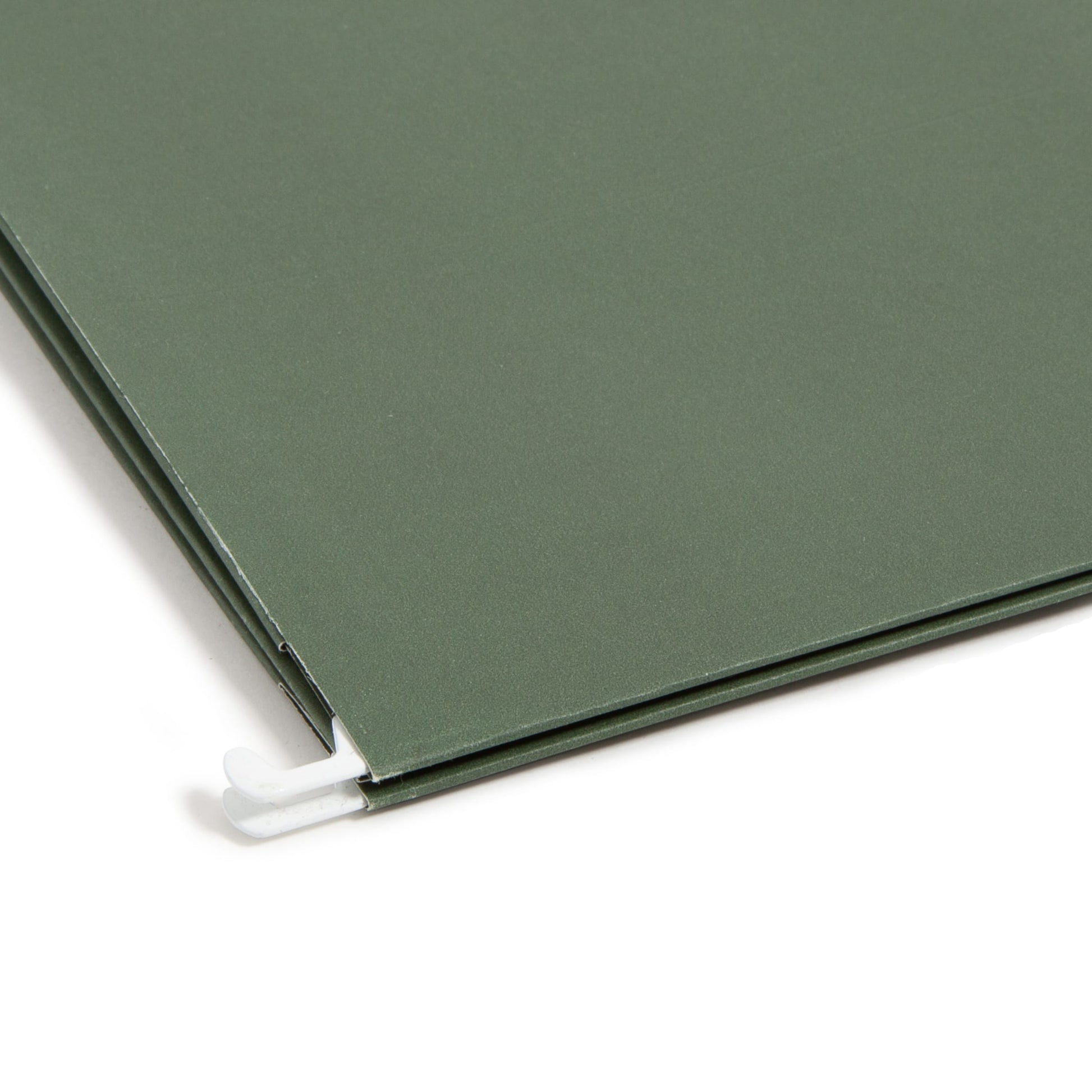 Hanging File Pockets, 1.75" Expansion, Standard Green Color, Letter Size, Set of 25, 086486642187