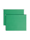Standard Hanging File Folders, Dark Green Color, Letter Size, Set of 25