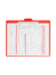 Poly Out Guides, 1/5-Cut Tab, Center Position, Red Color, Letter Size, Set of 50, 086486519205