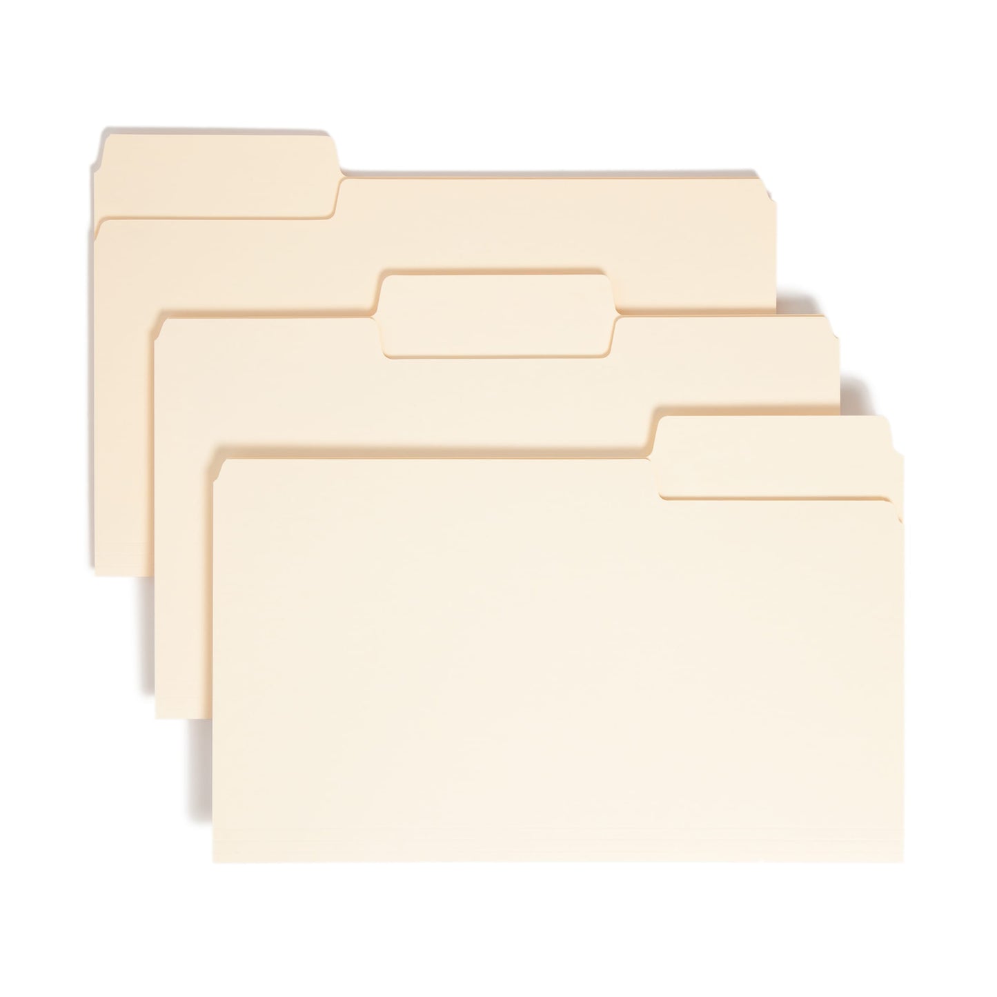 SuperTab® Heavyweight File Folders, Manila Color, Legal Size, Set of 50, 086486154017