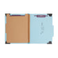 FasTab®/SafeSHIELD® Hanging Classification File Folders, Blue Color, Letter Size, Set of 10, 30086486651050