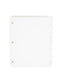 Three-Ring Binder Index Dividers, 8 Sets of 5 Dividers Each, 1/8-Cut Tabs, White Color, Letter Size, Set of 0, 30086486894181