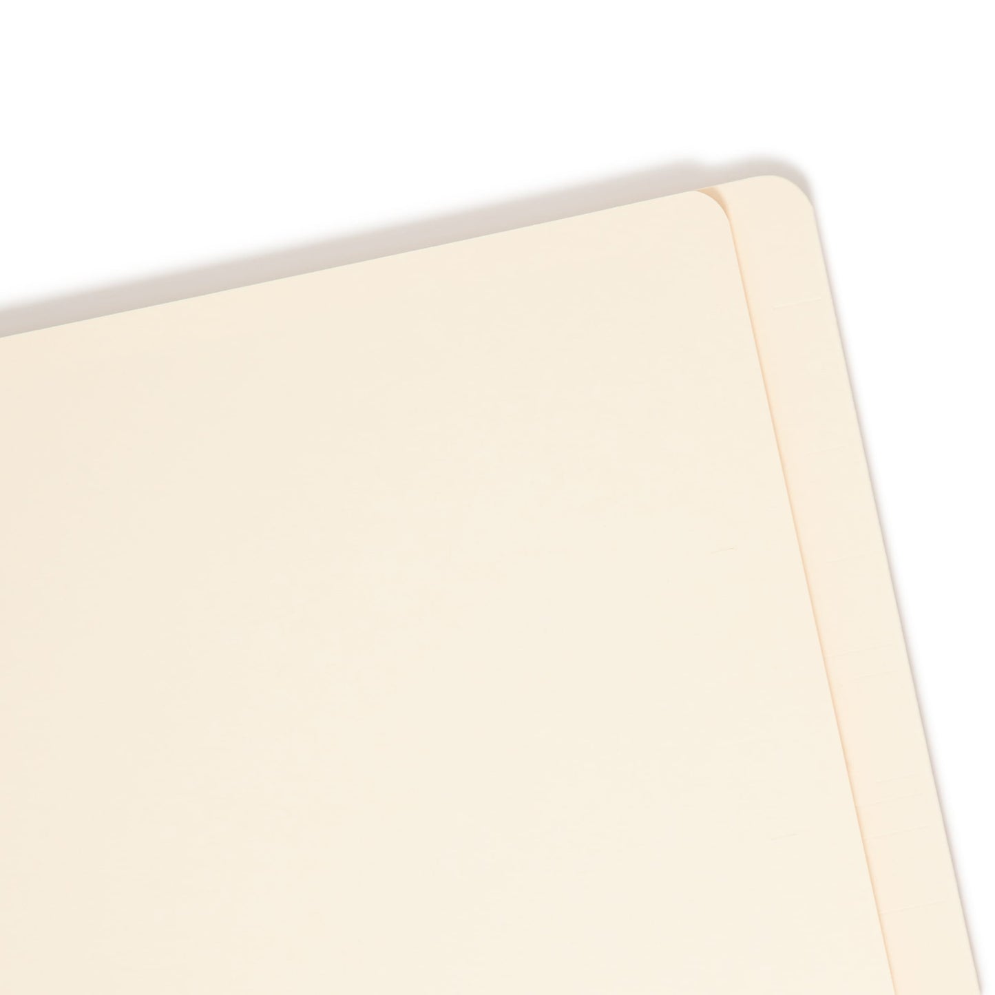 End Tab Fastener Folders with Shelf-Master® Reinforced Tab, Straight-Cut Tab, Two Fasteners, Manila Color, Letter Size, Set of 50, 086486342155