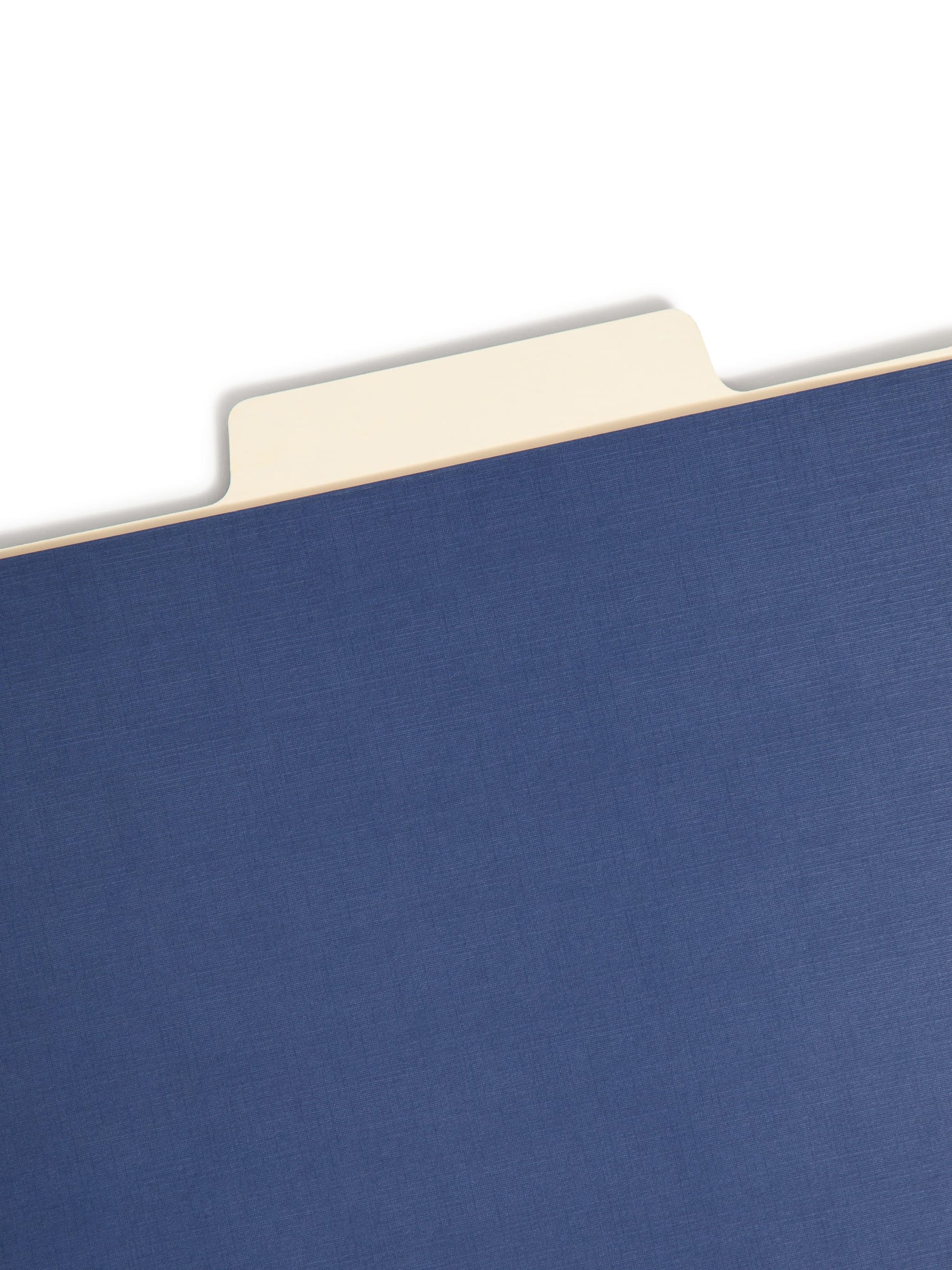 SuperTab® Classification File Folders, Dark Blue Color, Letter Size, Set of 10, 30086486140103