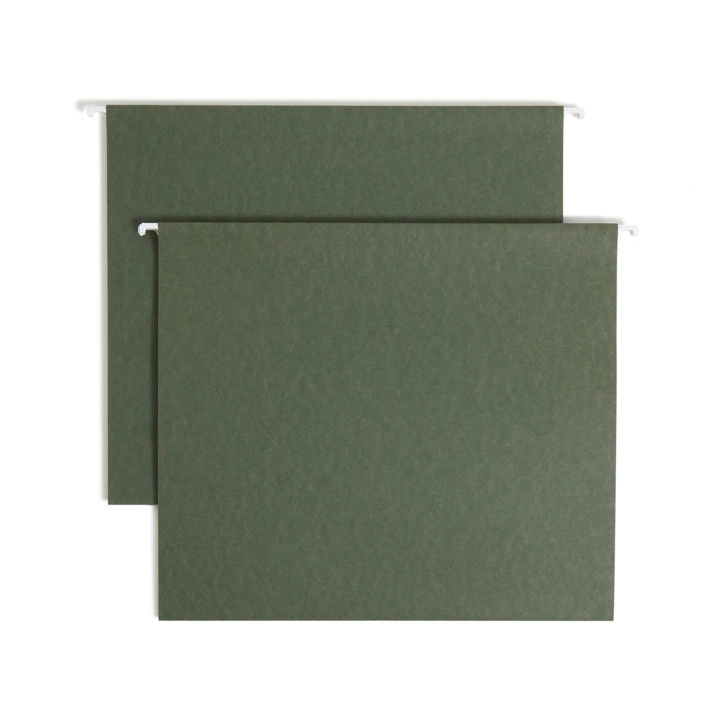 Hanging Box Bottom File Folders, 2 inch Expansion, Standard Green Color, Letter Size, Set of 25, 086486642590