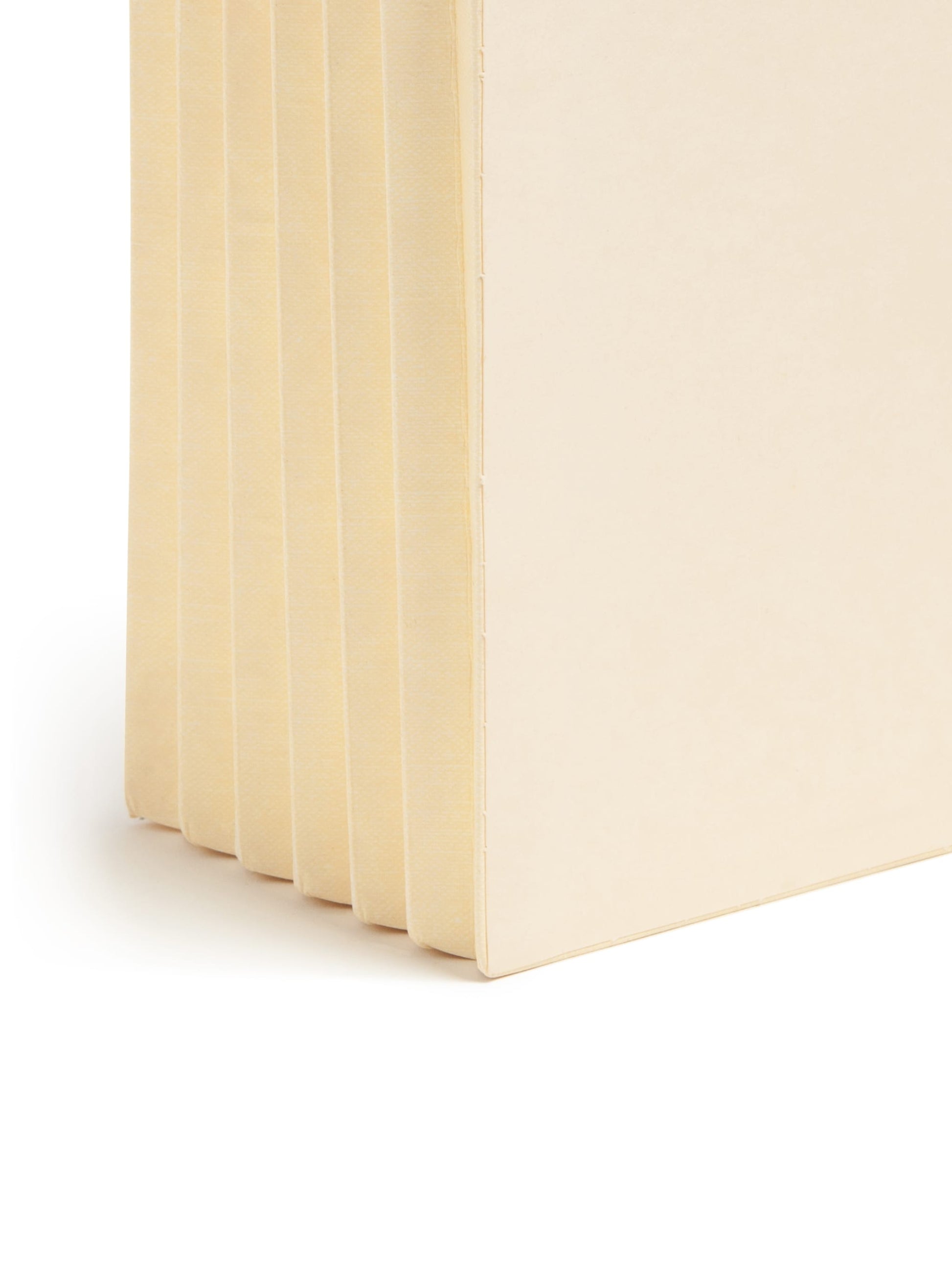 TUFF® Extra-Wide Reinforced End Tab File Pockets, Straight-Cut Tab, 5-1/4 inch Expansion, Manila Color, Letter Size, Set of 10, 30086486751606