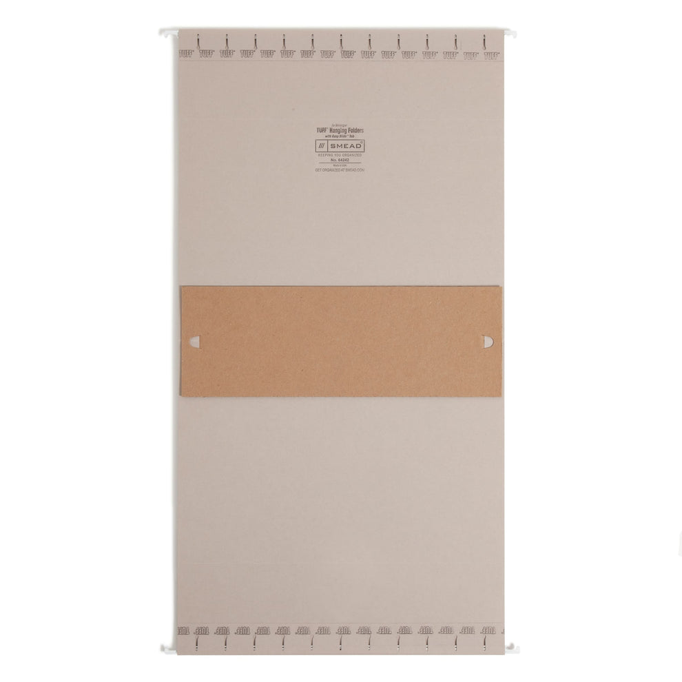 Bottom File Folder TUFF Hanging Box Bottom File Folders with Easy Slide Tabs, 4 inch Expansion