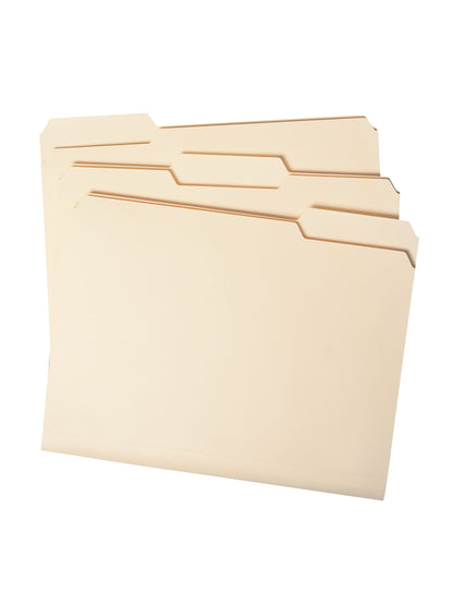 Standard File Folders, 1/3-Cut Tab, AmazonStandard File Folders, 1/3 Cut, Manila, Letter, Manila, Letter Size, 086486103824
