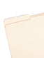 Reinforced Tab File Folders, 1.5 inch Expansion, 1/3-Cut Tab, Manila Color, Legal Size, Set of 50, 086486154055