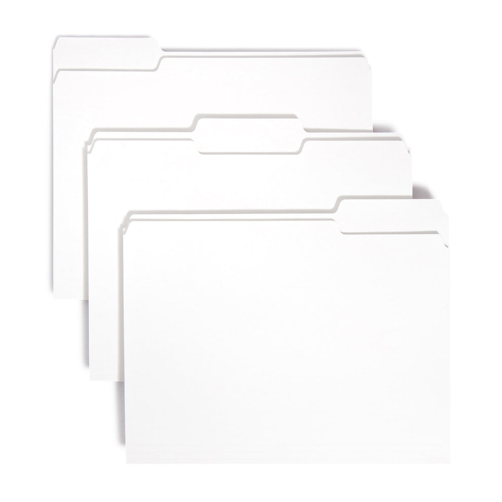 Standard File Folders, 1/3-Cut Tab