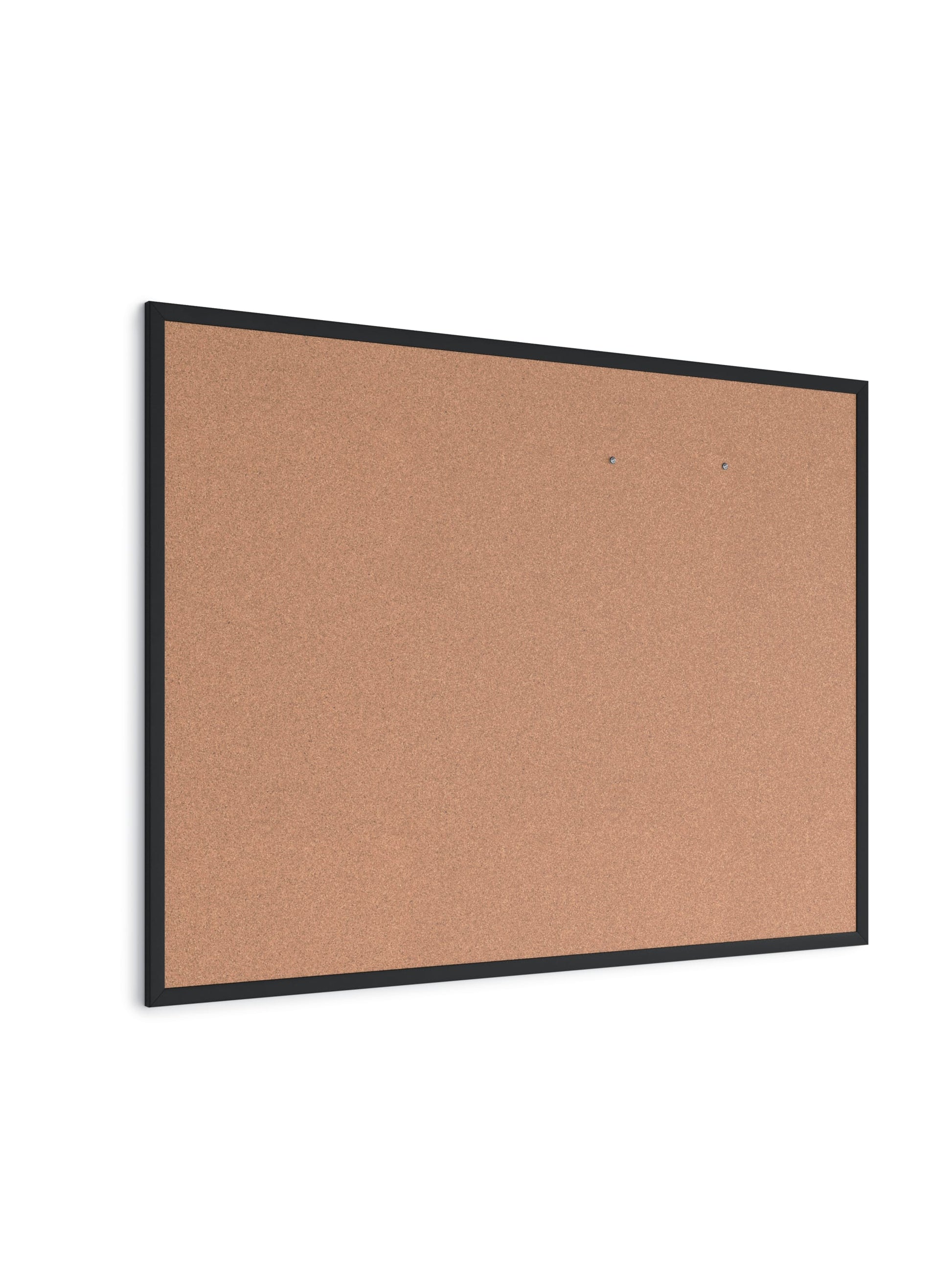 MDF Frame Cork Board, Black, Black, 47" x 35", 4 x 3, Black, 47" X 35" Size, Set of 1, 817894028764