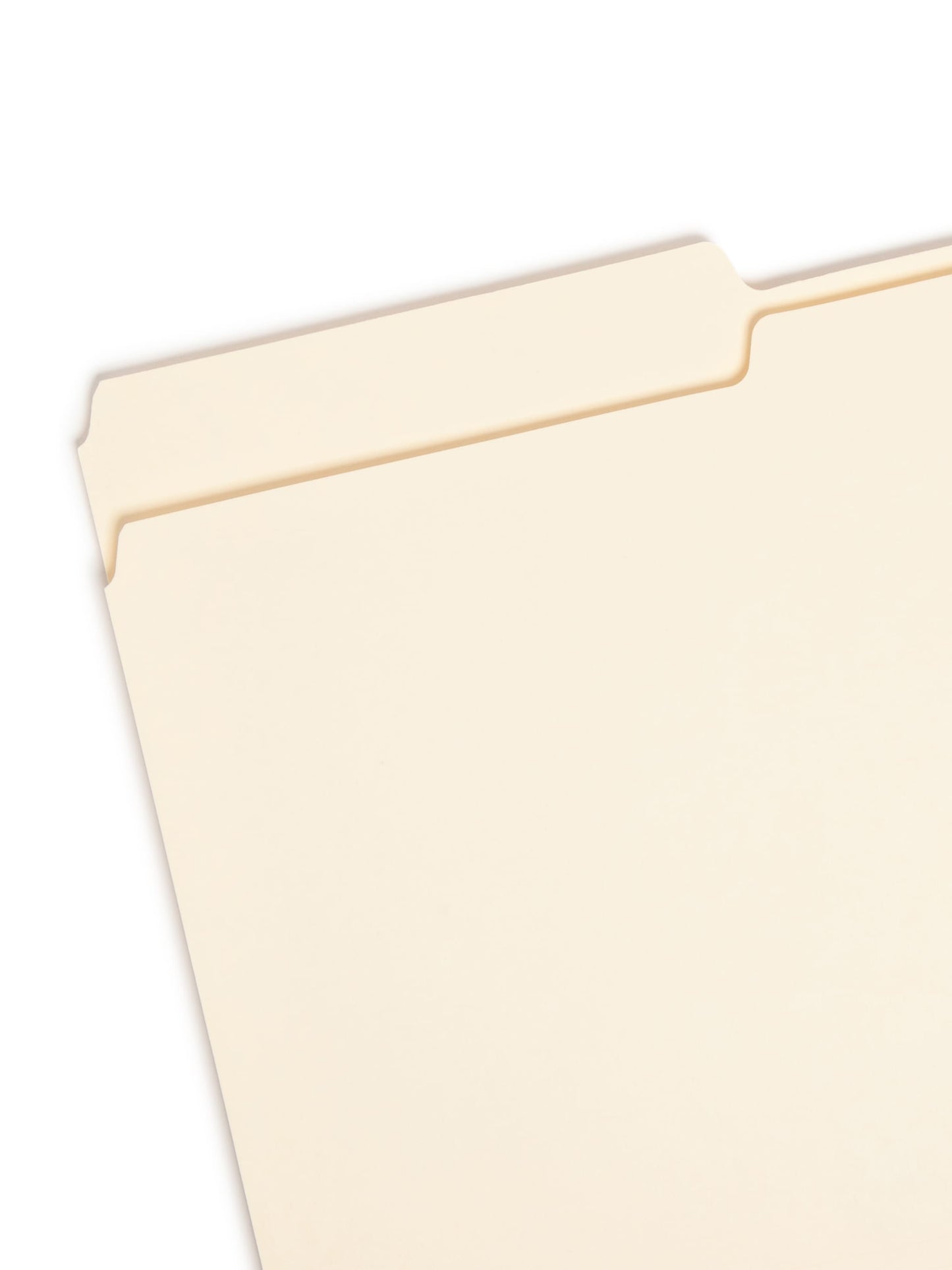 Standard File Folders, 1/2-Cut Tab, Manila Color, Letter Size, Set of 100, 086486103206
