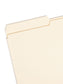 Standard File Folders, 1/2-Cut Tab, Manila Color, Letter Size, Set of 100, 086486103206