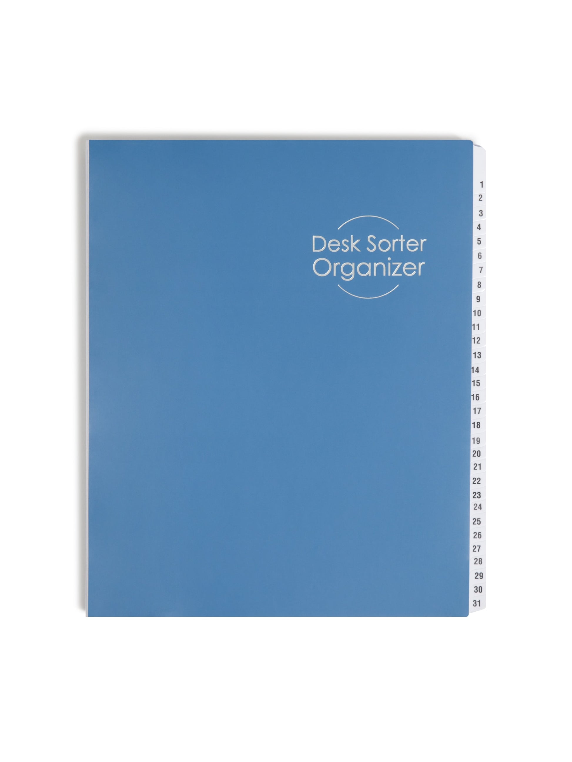 Desk File/Sorters, Dark Blue Color, Letter Size, Set of 1, 086486892940