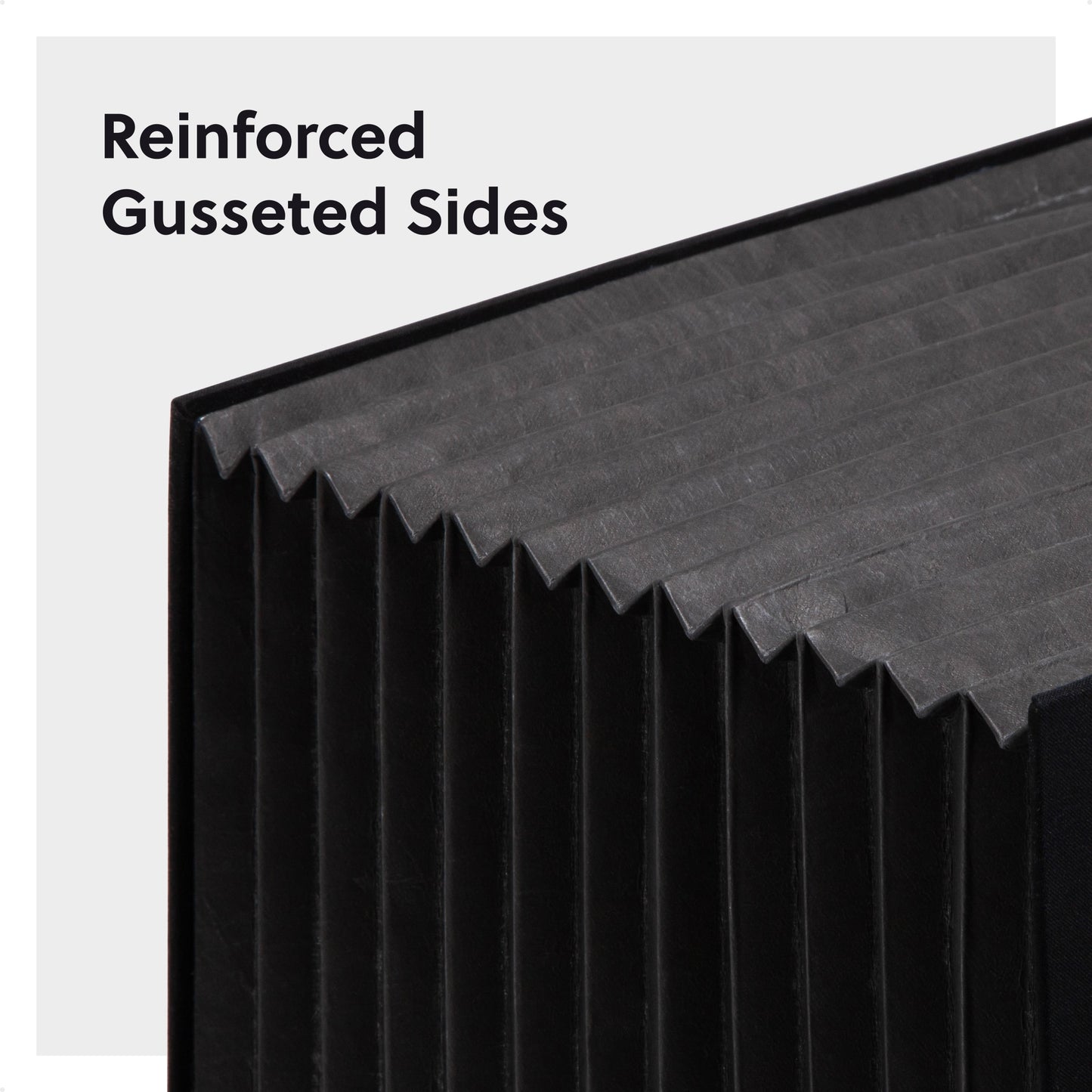 Expanding Stadium® File, 12 Pockets, Charcoal Color, 13.6" X 12.25" X 1.88" Size, Set of 1, 086486702270