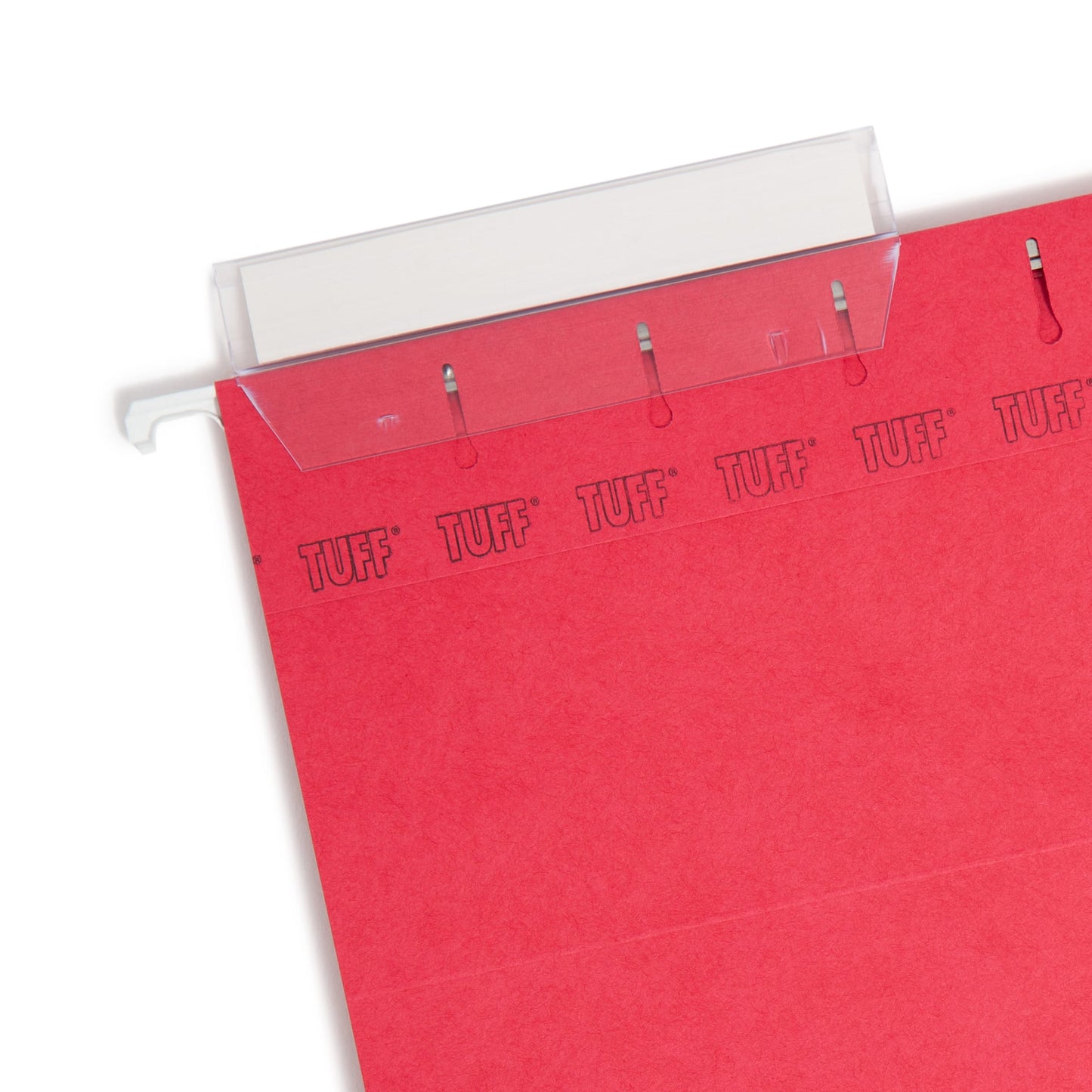 TUFF® Hanging File Folders with Easy Slide® Tabs, Assorted Colors Color, Legal Size, Set of 15, 086486641401