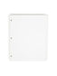 Three-Ring Binder Index Dividers, 20 Sets of 5 Dividers Each, 1/5-Cut Tabs, White Color, Letter Size, Set of 0, 30086486894150