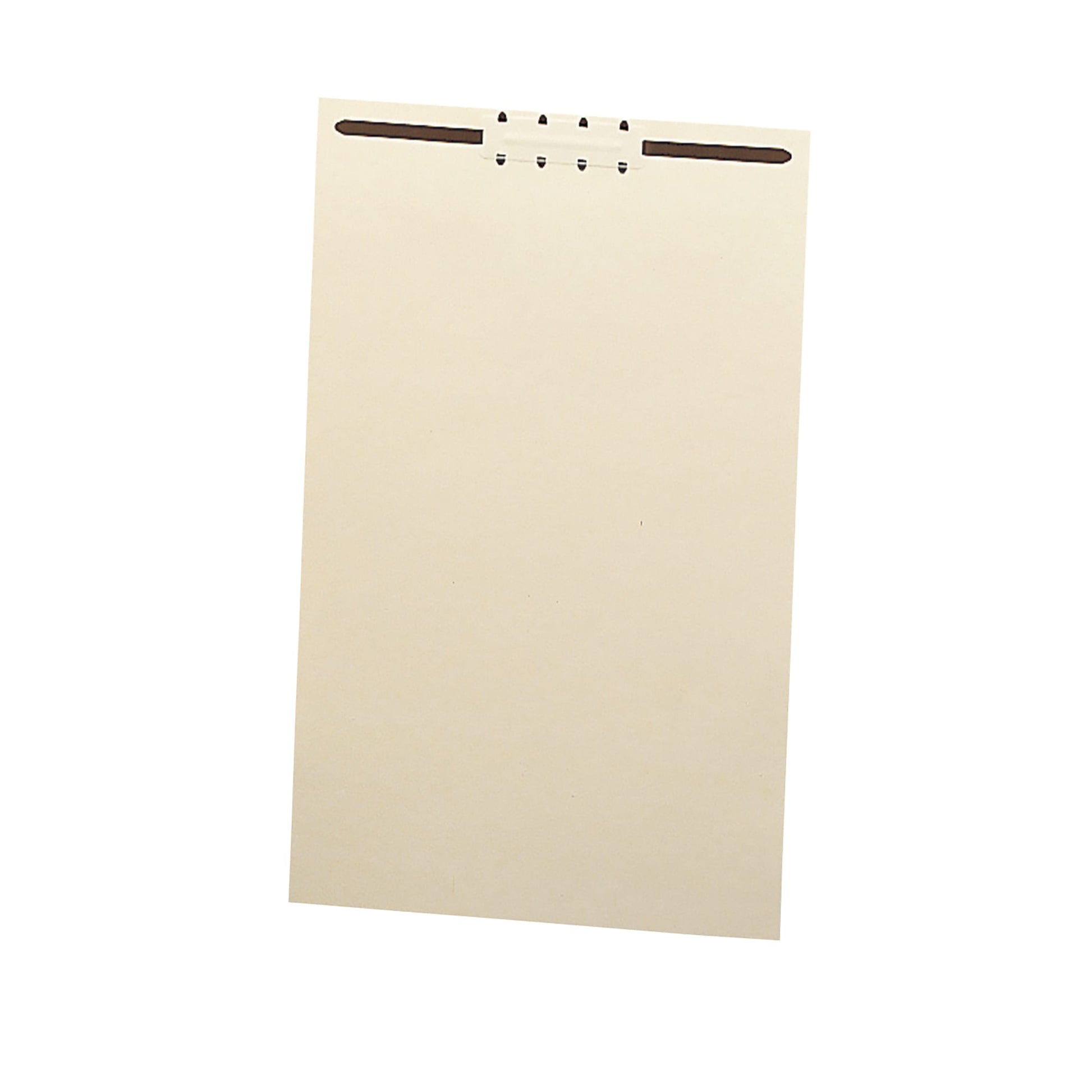 File Backs with Fastener, Manila Color, Legal Size, Set of 100, 086486355216