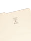 Reinforced Tab File Folders, 1/3-Cut Tab, Left Position, Manila Color, Legal Size, Set of 100, 086486153355