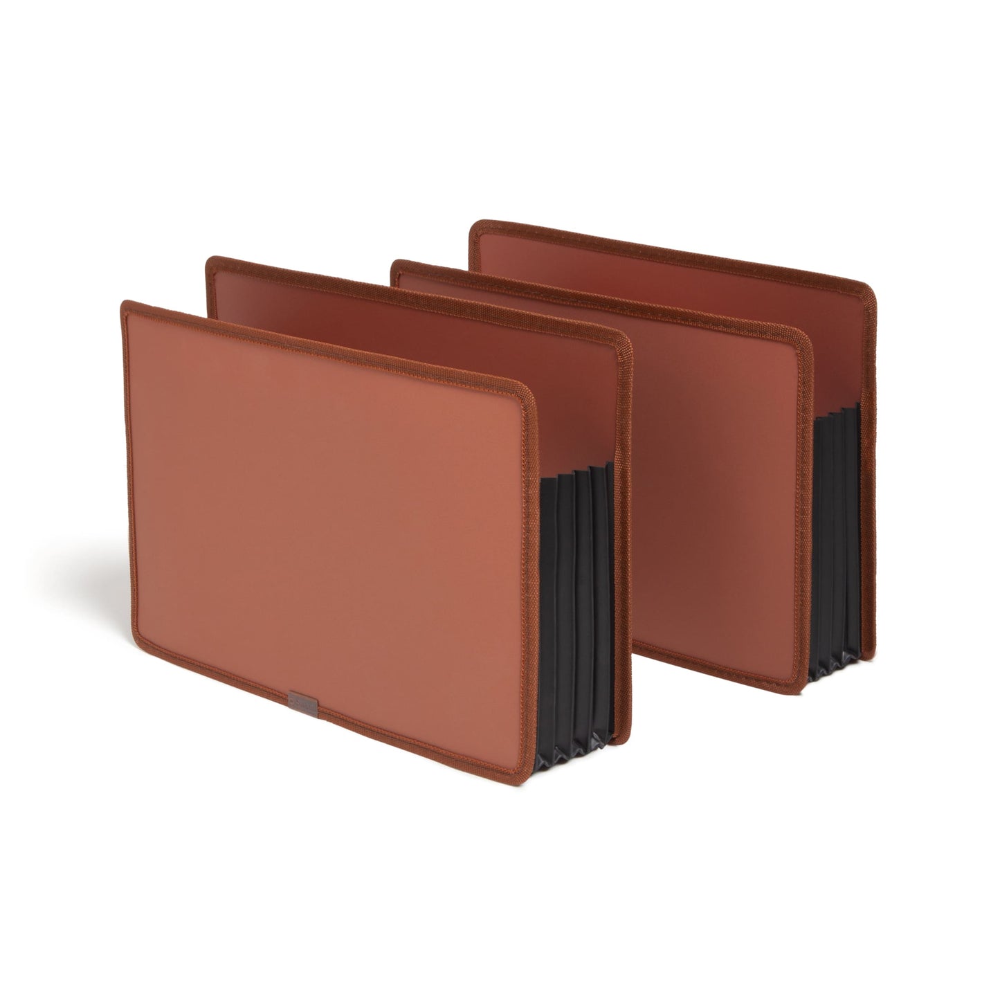 TUFF® Poly File Pockets, Straight-Cut Tab, 5-1/4 inch Expansion, Redrope Color, Letter Size, Set of 2, 086486737821